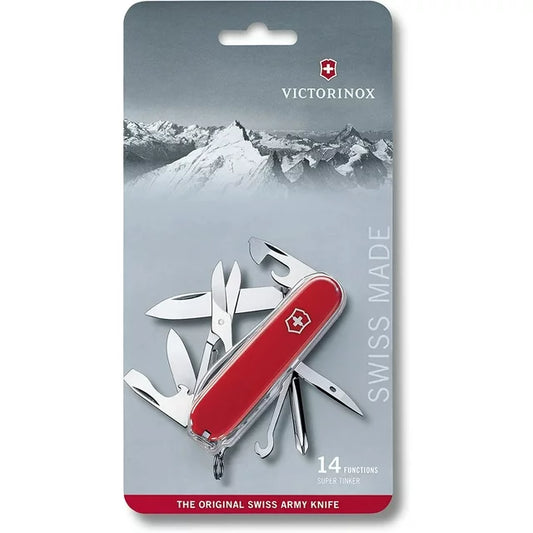 Victorinox Swiss Army 1.4703 Super Tinker Medium Red Pocket Knife