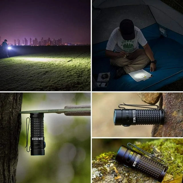 OLIGHT S1R II 1000 Lumen Compact EDC Flashlight with Magnetic Charging Cable