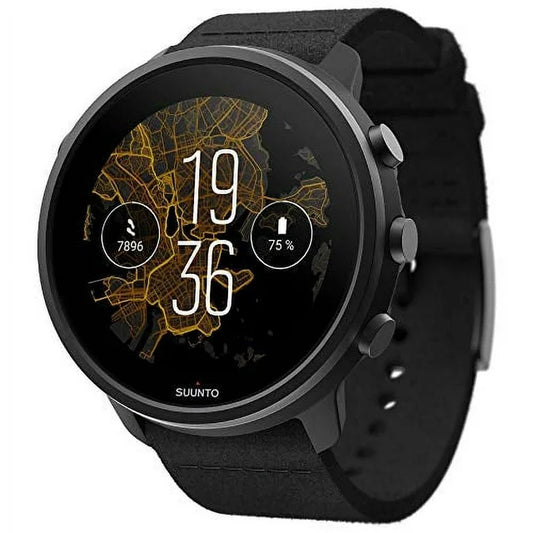 SUUNTO 7 MATTE BLACK TITANIUM smart watch GPS Wear OS by Google small