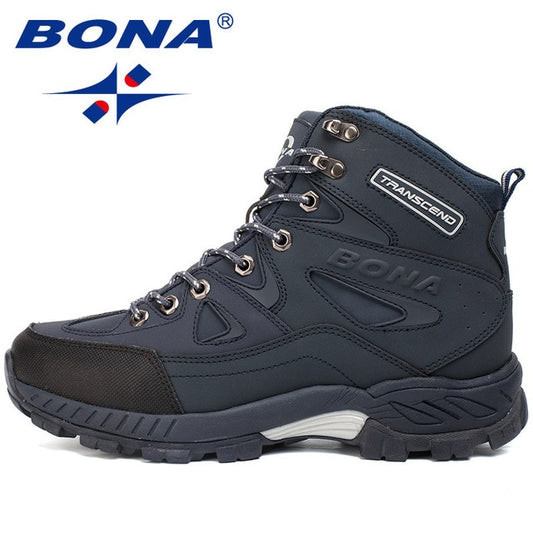 BONA New Arrival Men Hiking Shoes