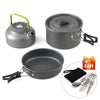 Ultra-light Aluminum Camping Cookware Set