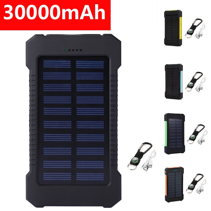 30000mAh Solar Power Bank