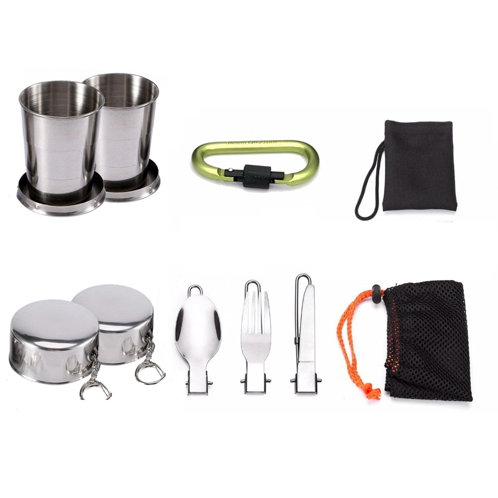 Outdoor Pots Pans Camping Cookware