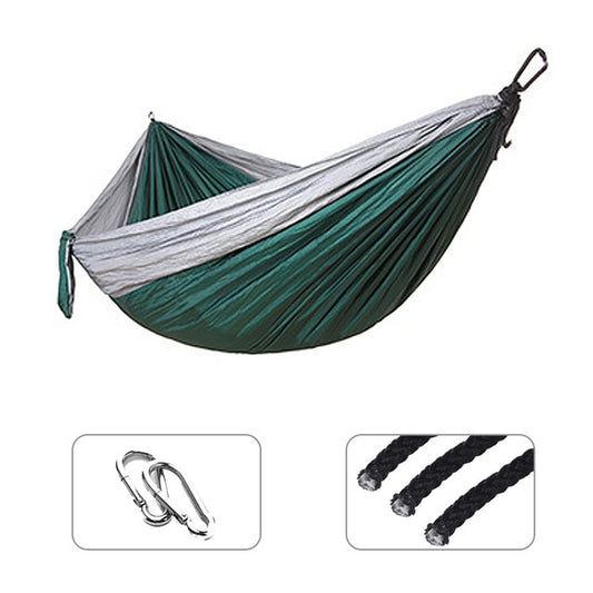 Double hammock hanging bed