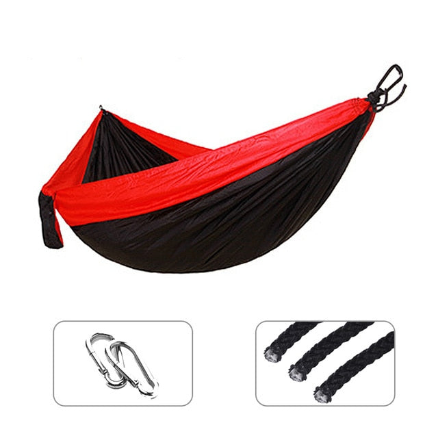 Double hammock hanging bed