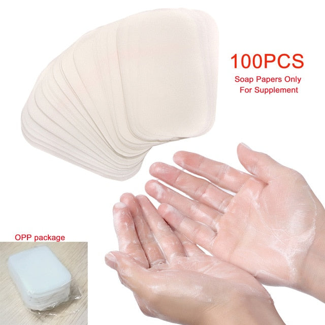 4 Box Disposable Soap Paper