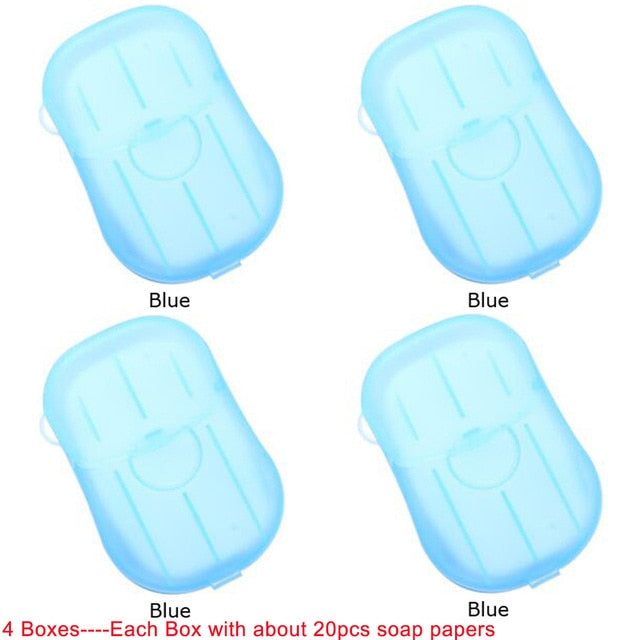 4 Box Disposable Soap Paper