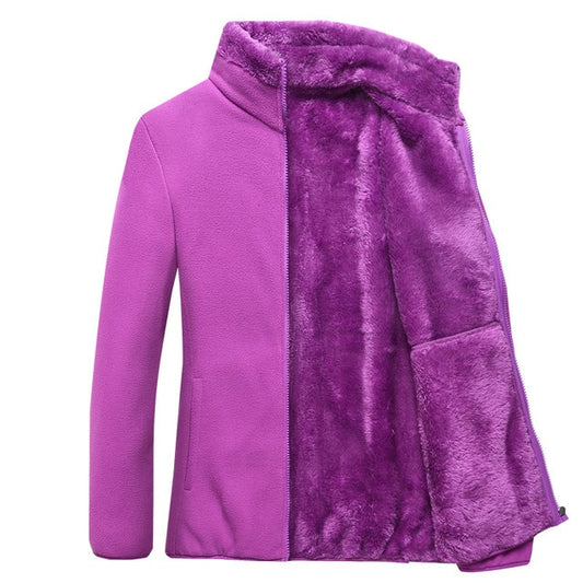 Thick Fleece jacket women's