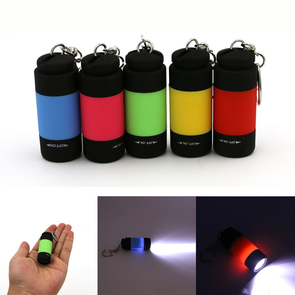 LED Mini Flashlight Key Chain