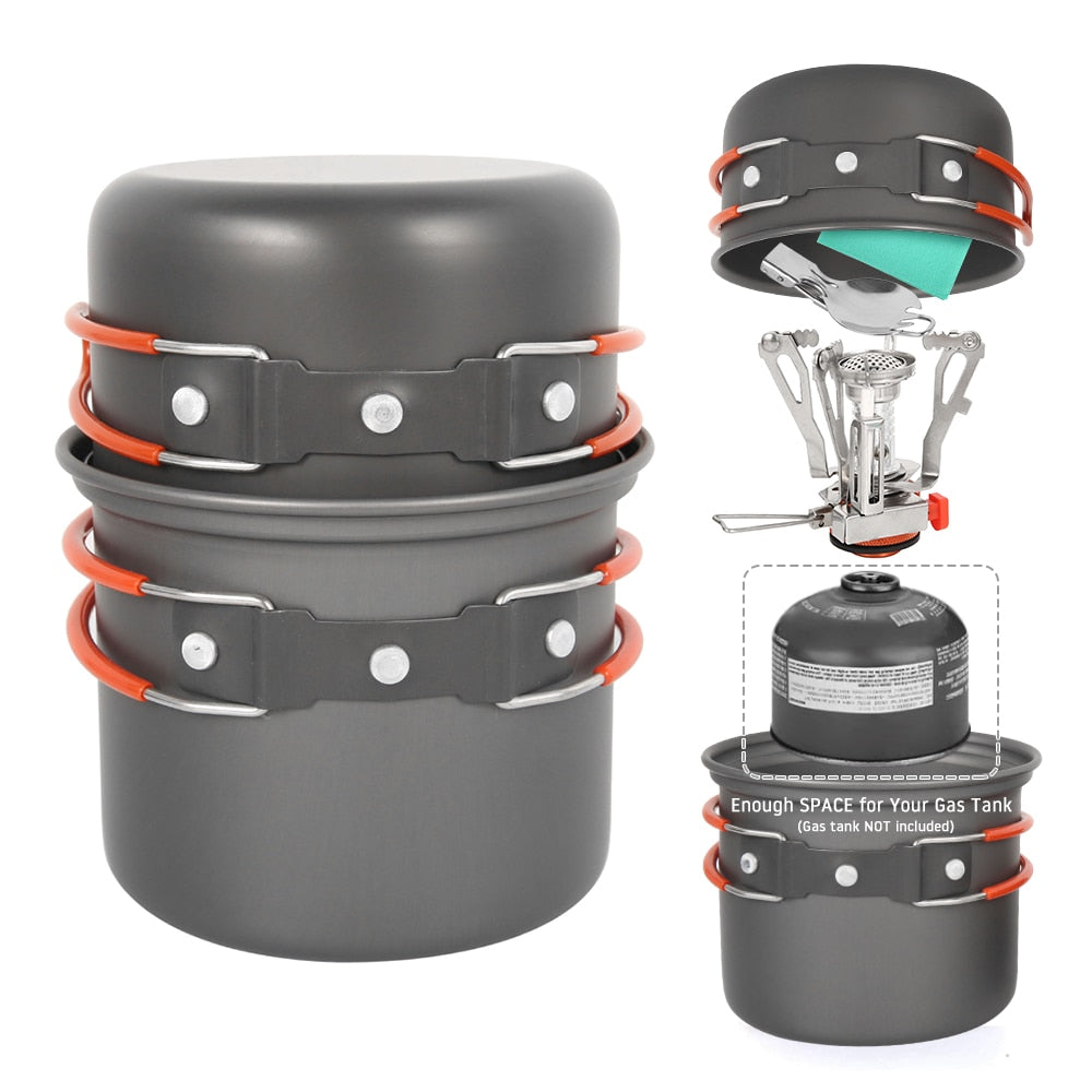 Outdoor Camping Cookware set