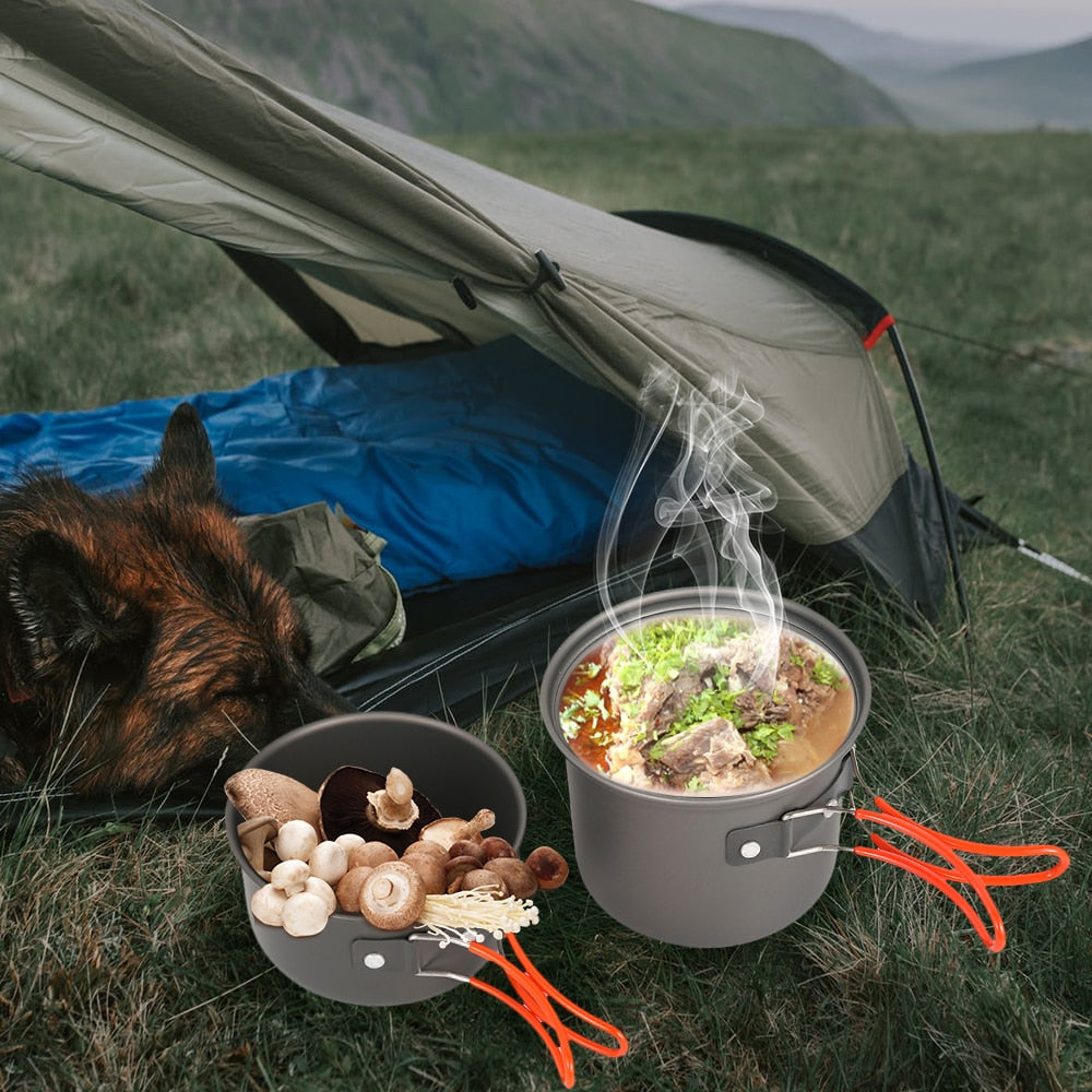 Outdoor Camping Cookware set