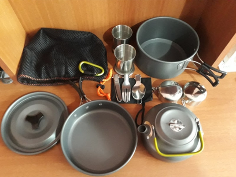 Outdoor Pots Pans Camping Cookware