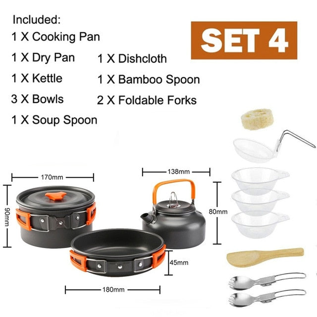 Outdoor Camping Cookware