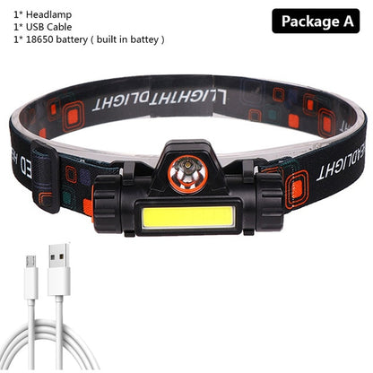 Sensor LED Headlamp