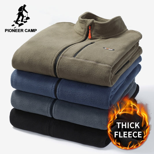 New Warm Fleece Jacket Men