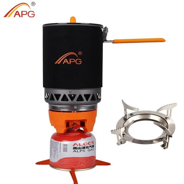 Camping Gas Stove Fires Cooking System and Portable Gas Burners