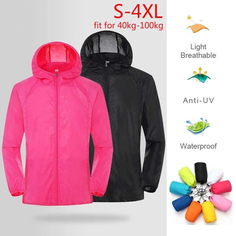 Men Women Hiking Jacket