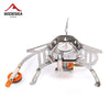 Wind proof outdoor gas burner